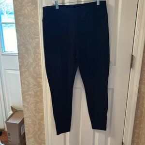 Never worn Cabi sample size large black zip legging